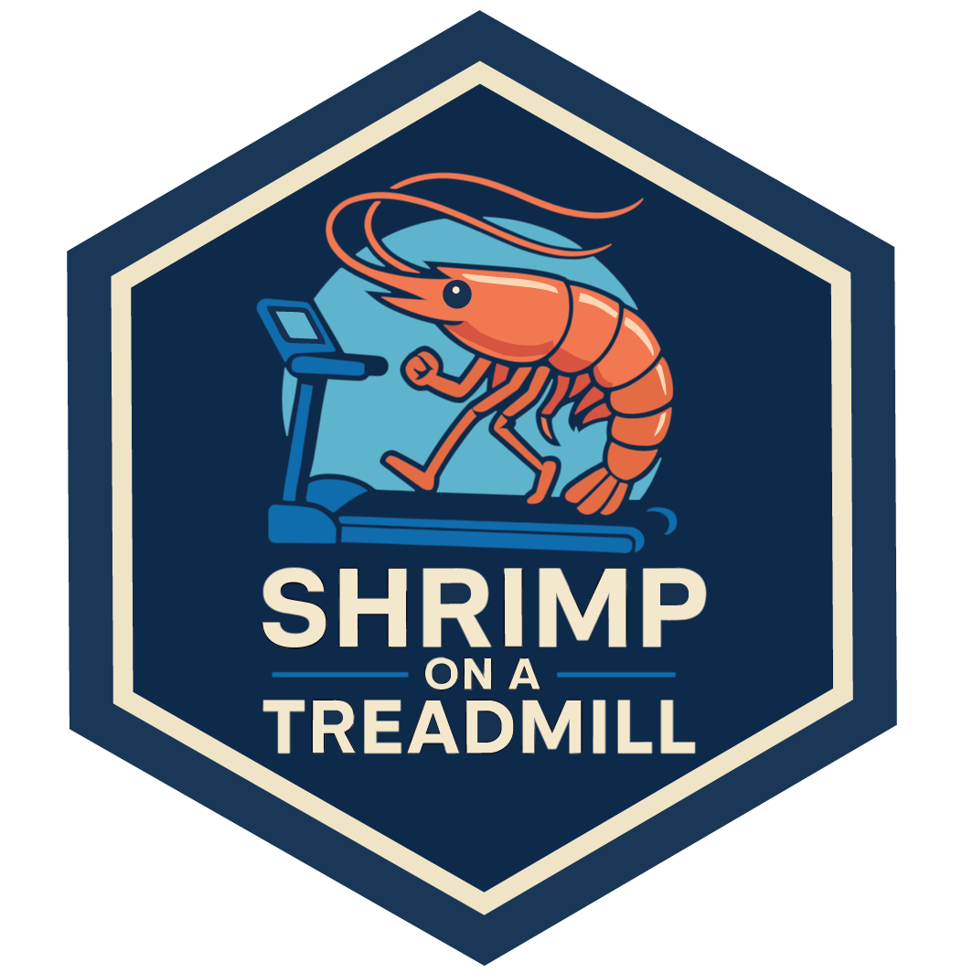 Shrimp on a Treadmill — podcast cover art